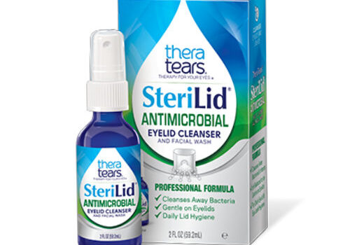 SteriLid anti-microbial cleanser for the health of your eyes